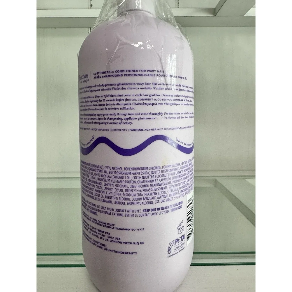 Function of‎ Beauty Wavy Hair Shampoo Jumbo 22 fl oz - Imperfect Container